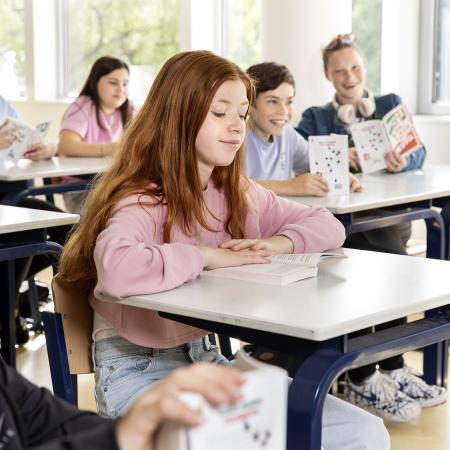 Leerlingen in de klas
